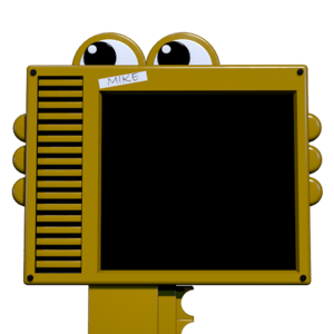 This is the Avatar Image for the Angsty Teen (FNAF 5 HandyUnit) AI Voice and Text to Speech Generator